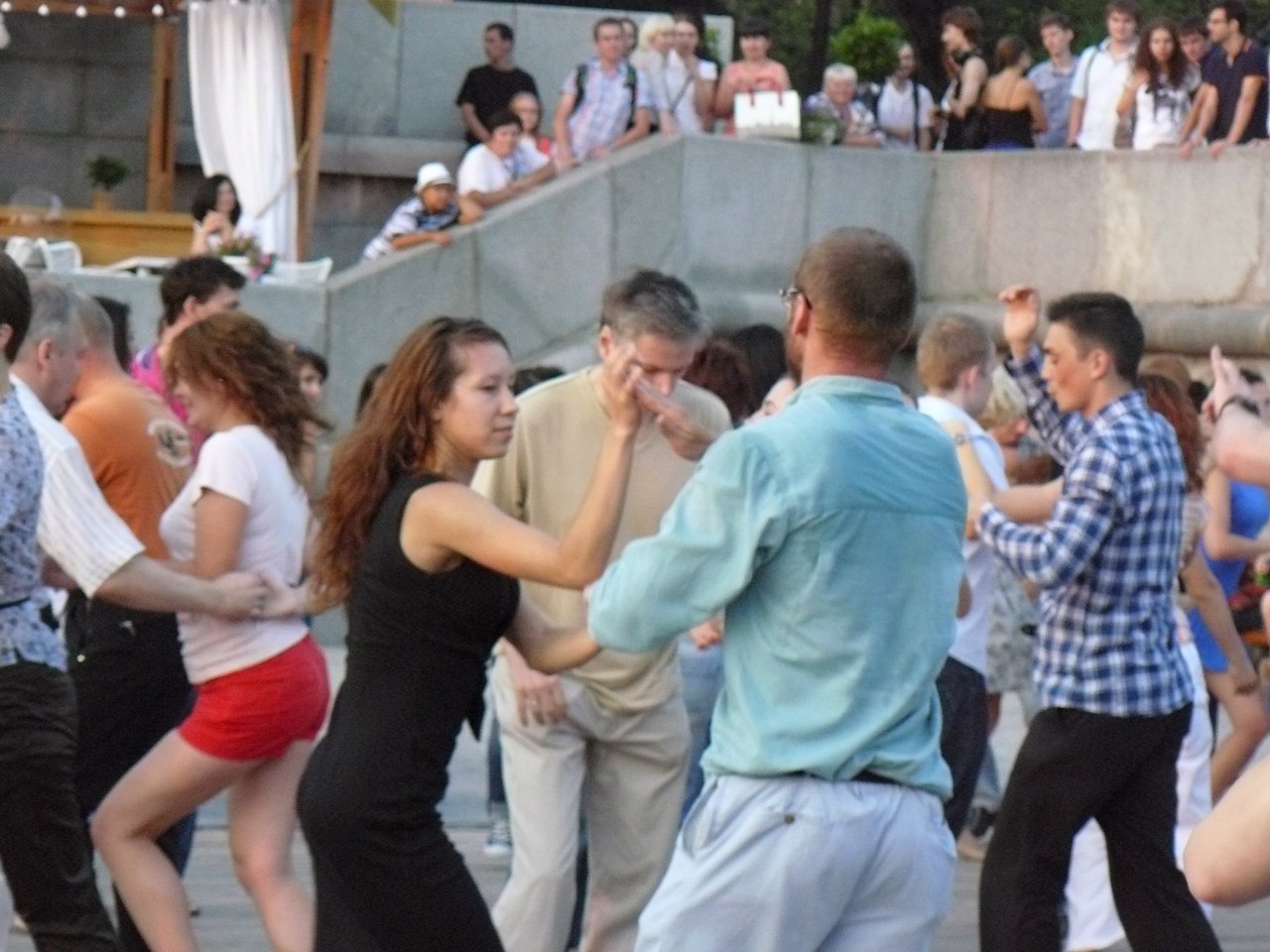 мы на опен-эйре в парке горького