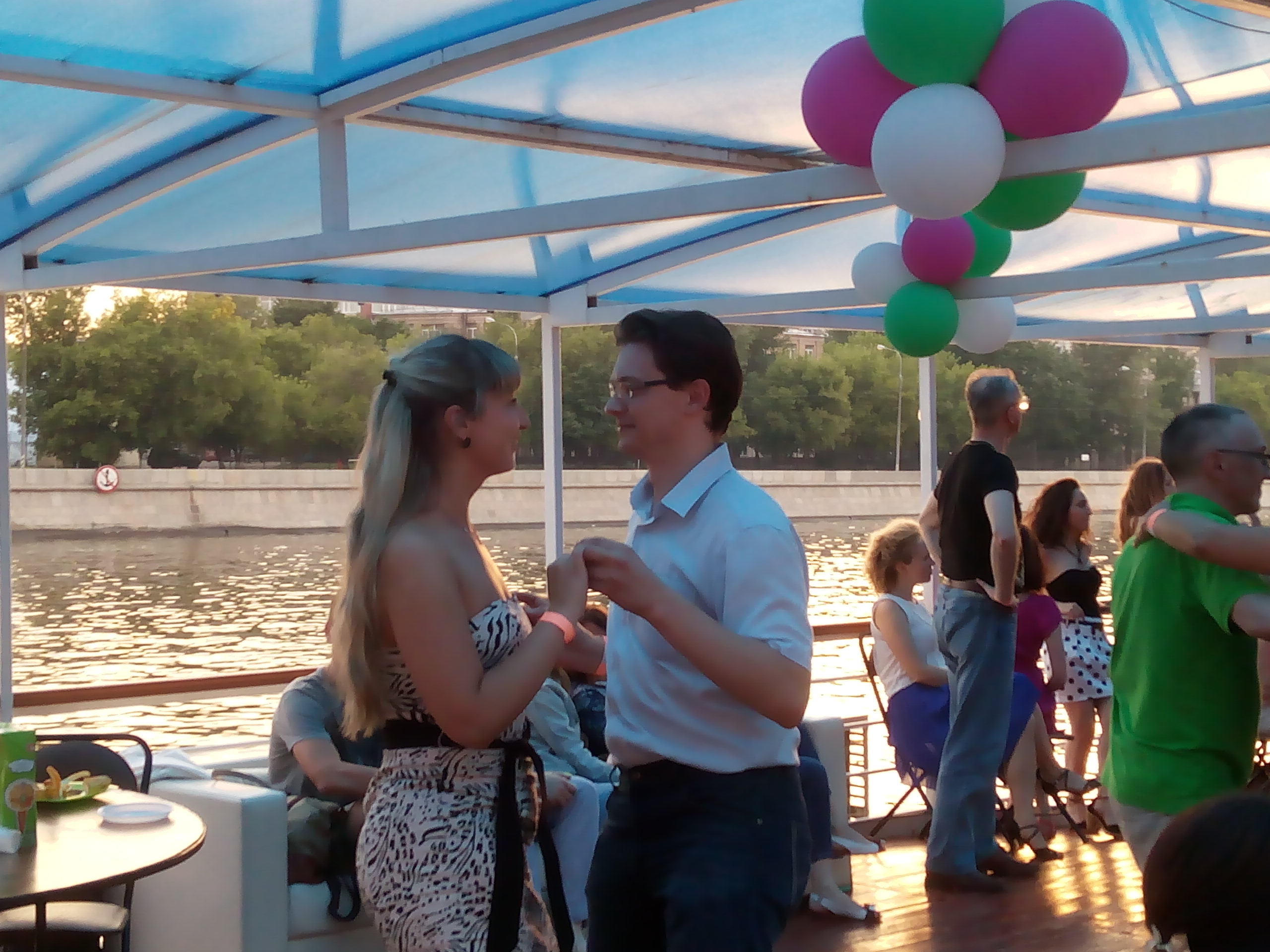 мы на теплоходе