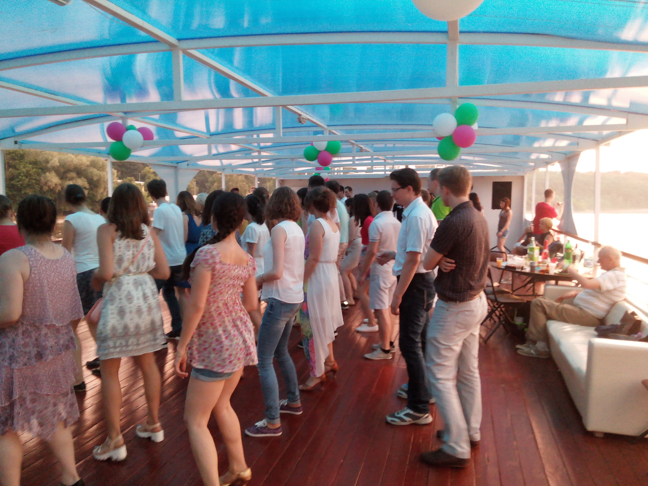 мы на теплоходе